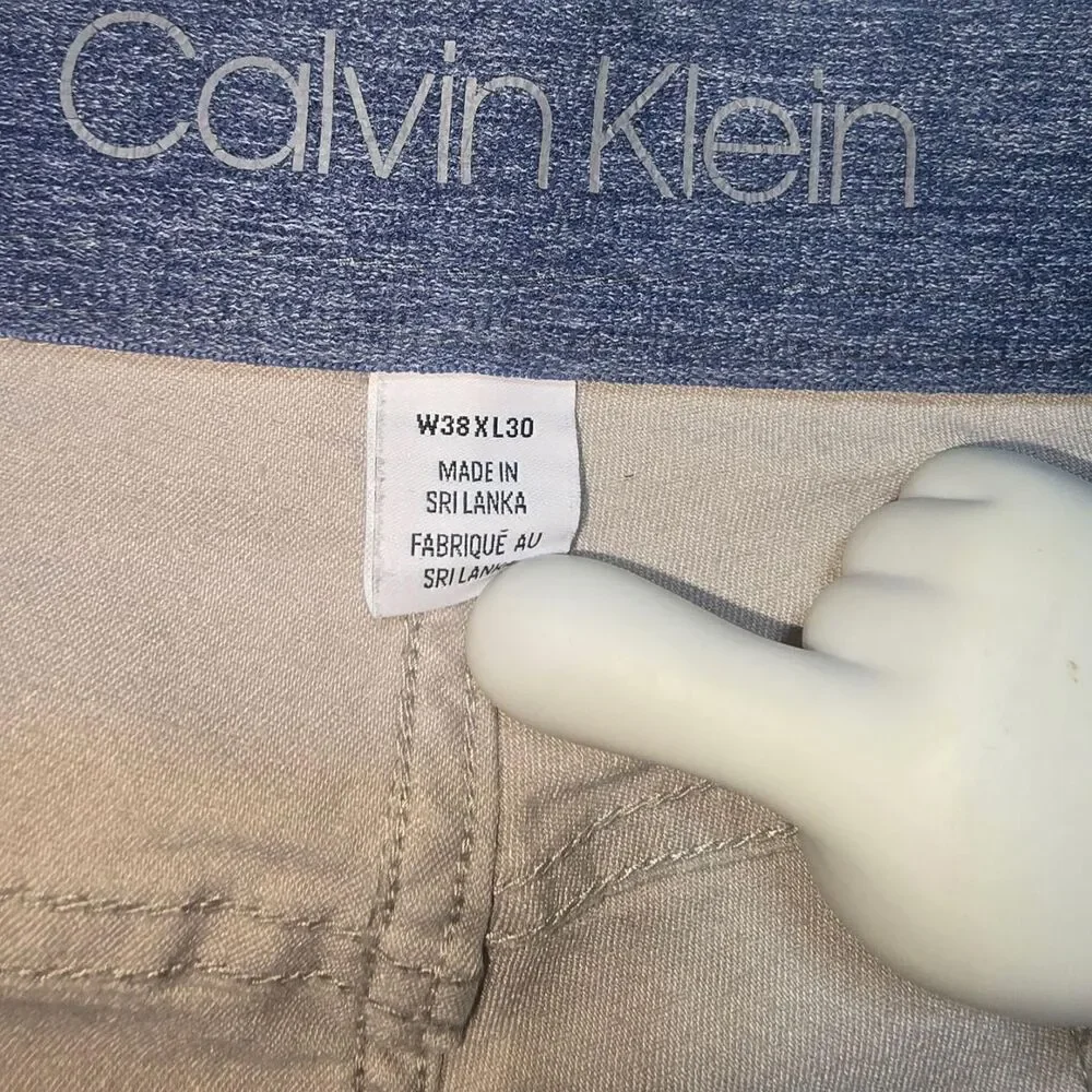 Calvin Klein Size 38x30 Men's Chino Pants - 98